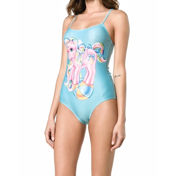 Moschino My Little Pony Bathing Suit Swimsuit - Picture 3 of 4
